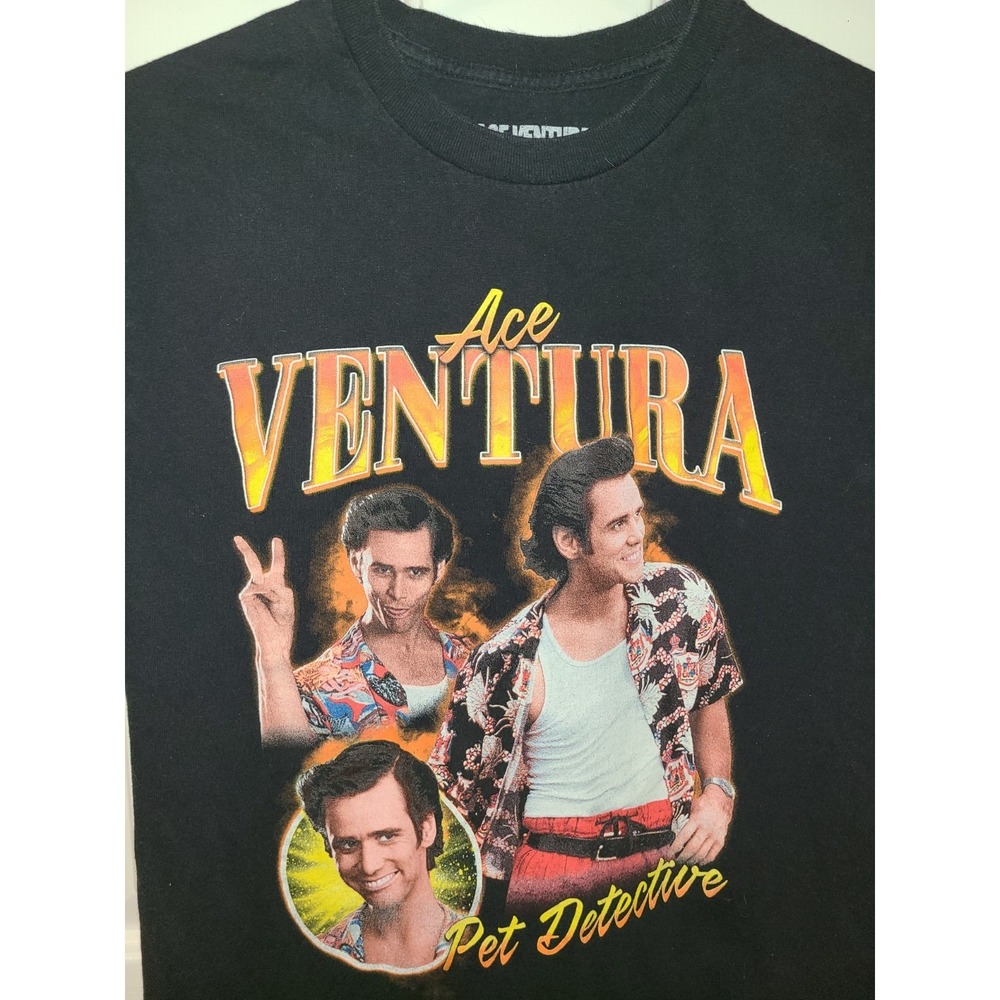 Ace Ventura T-shirt Unisex Size Small Jim‎ Carey Pet Detective Tee Shirt